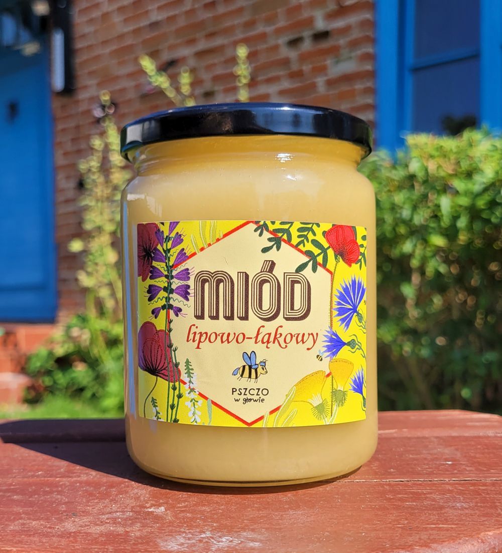 Miód z LIPĄ - "Lipcowe łąki"