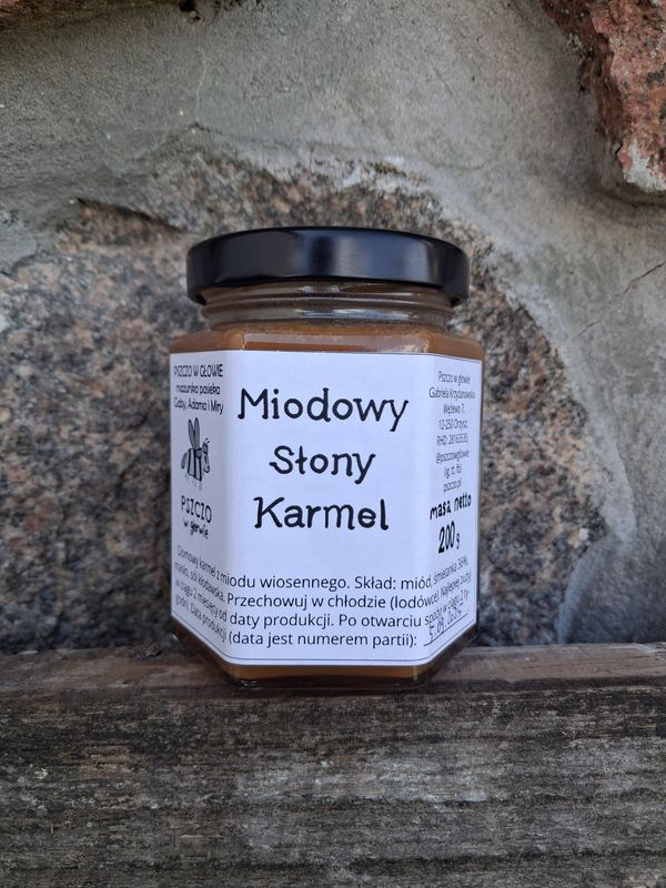 Miodowy słony karmel
