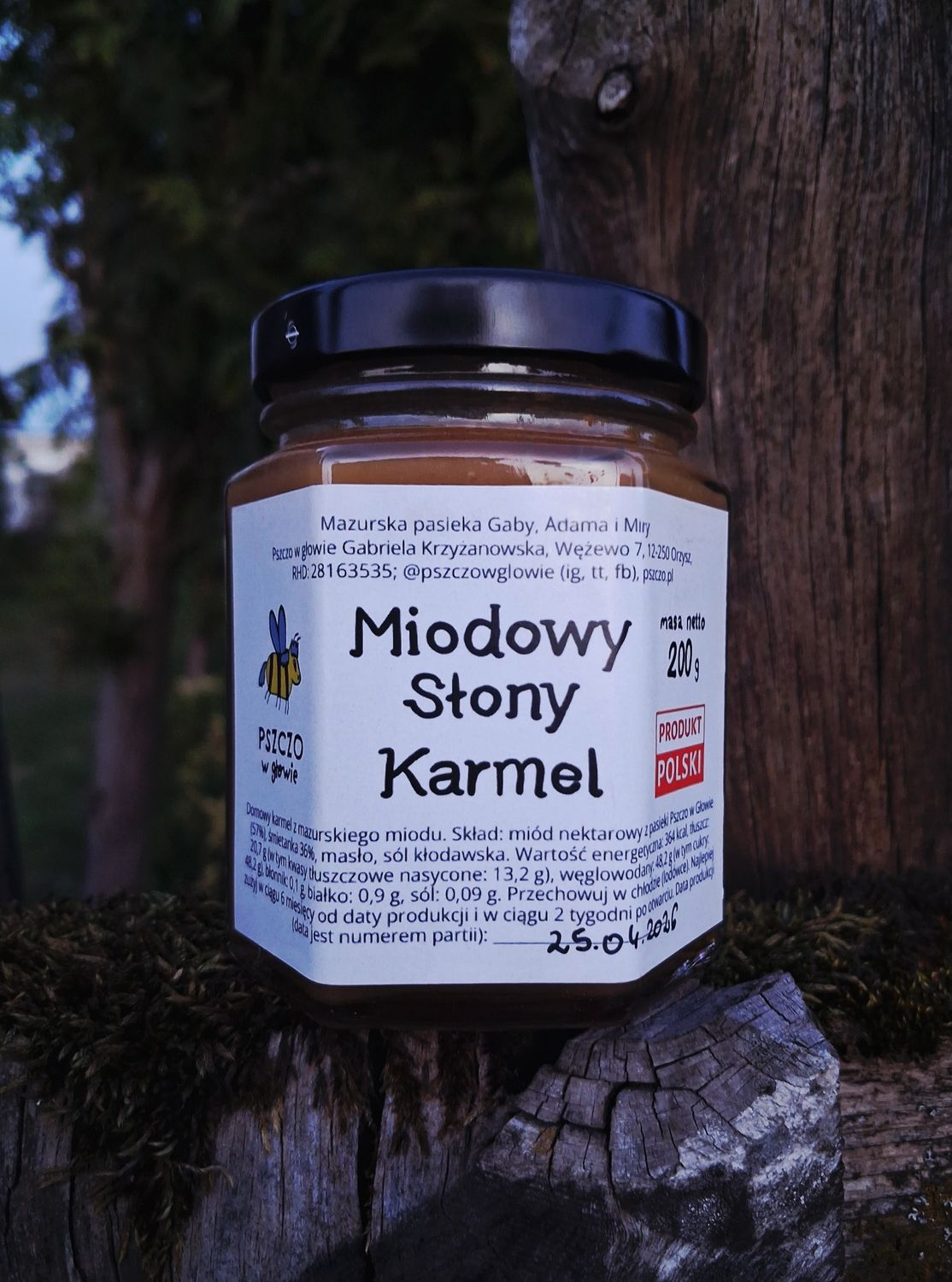 Miodowy słony karmel