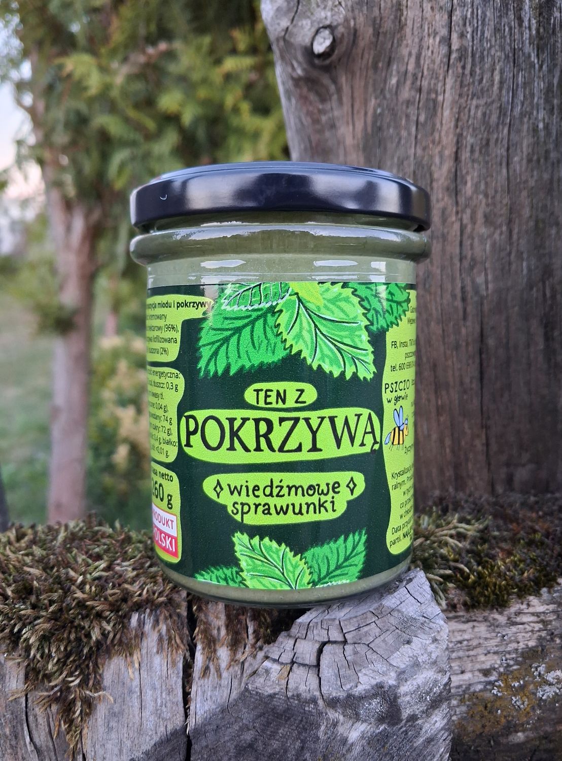Miód z pokrzywą