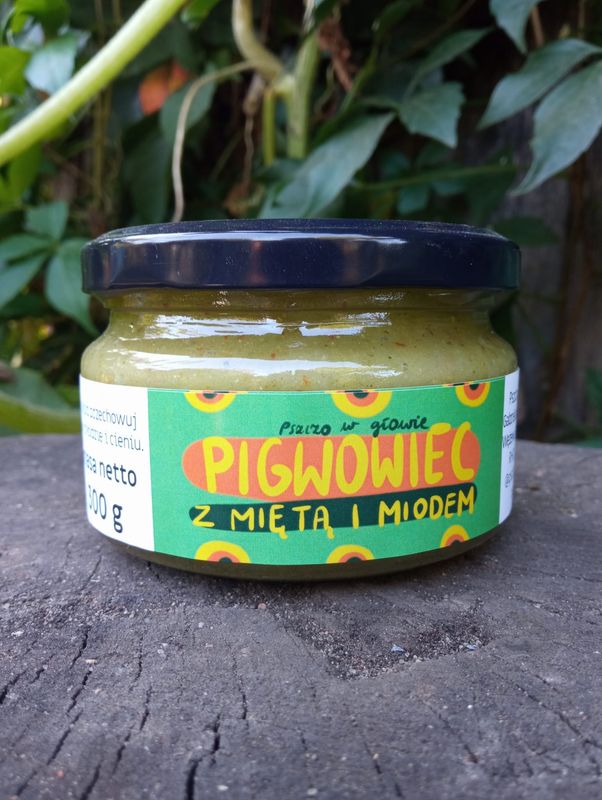 Miód z pigwowcem i miętą