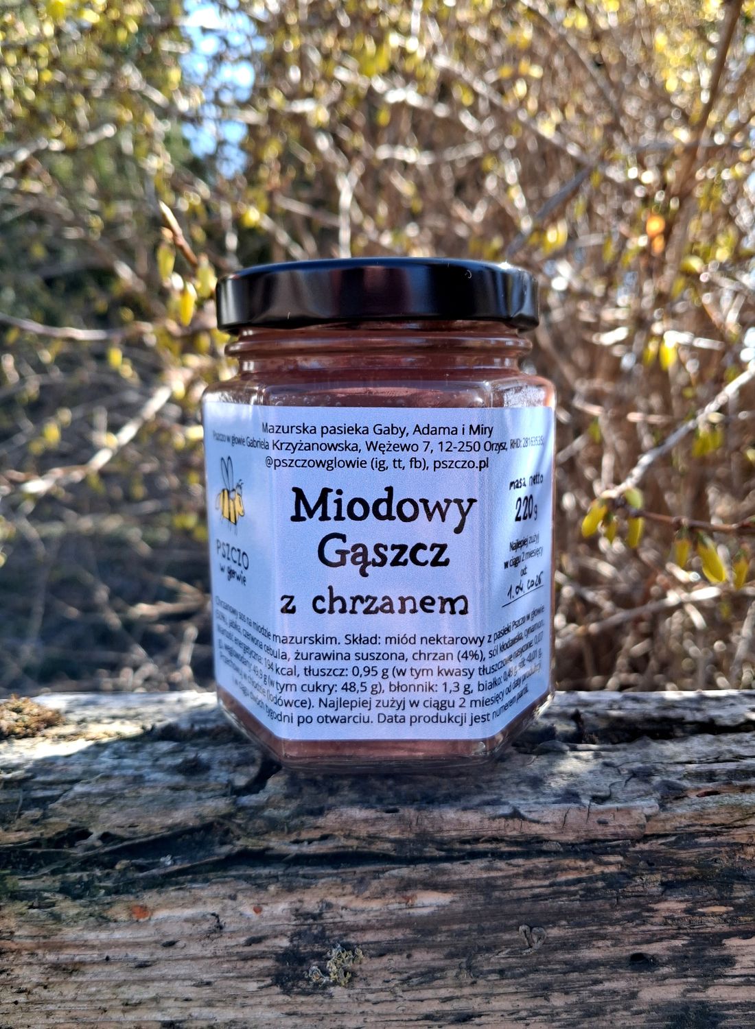 Miodowy Gąszcz z chrzanem