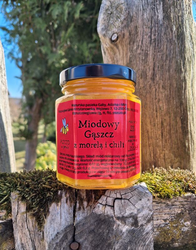 Miodowy Gąszcz z morelą i chili