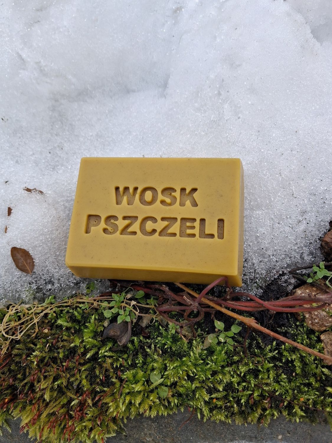 Wosk pszczeli sztabka