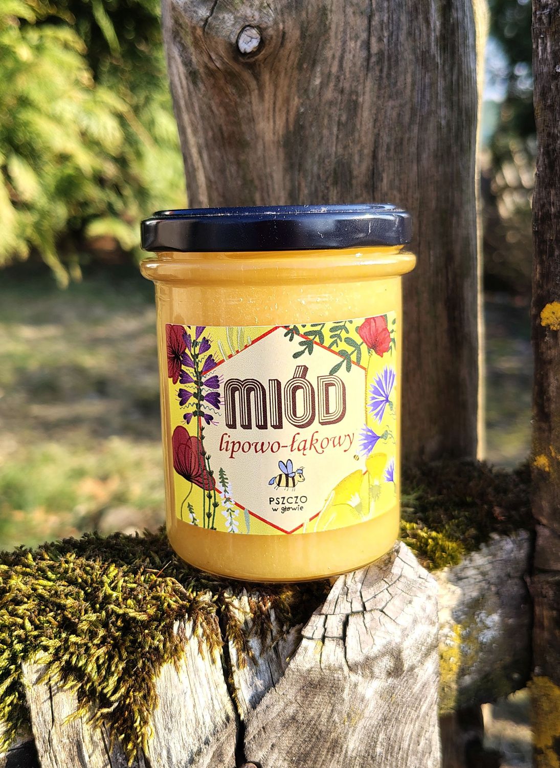 Miód z LIPĄ - "Lipcowe łąki" /300g