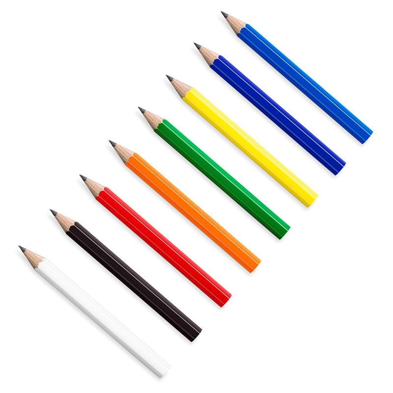 STAEDTLER Bleistift sechskant lackiert kurz (halbe Länge)