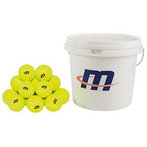 Bøtte med tennis baller 48 stk