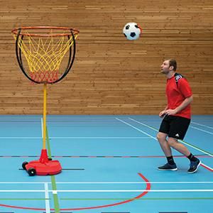 Foot-Basket Game Goal
