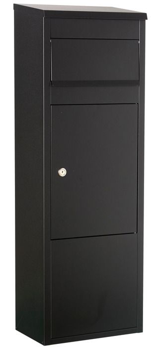 Pakkepostkasse Parcel svart