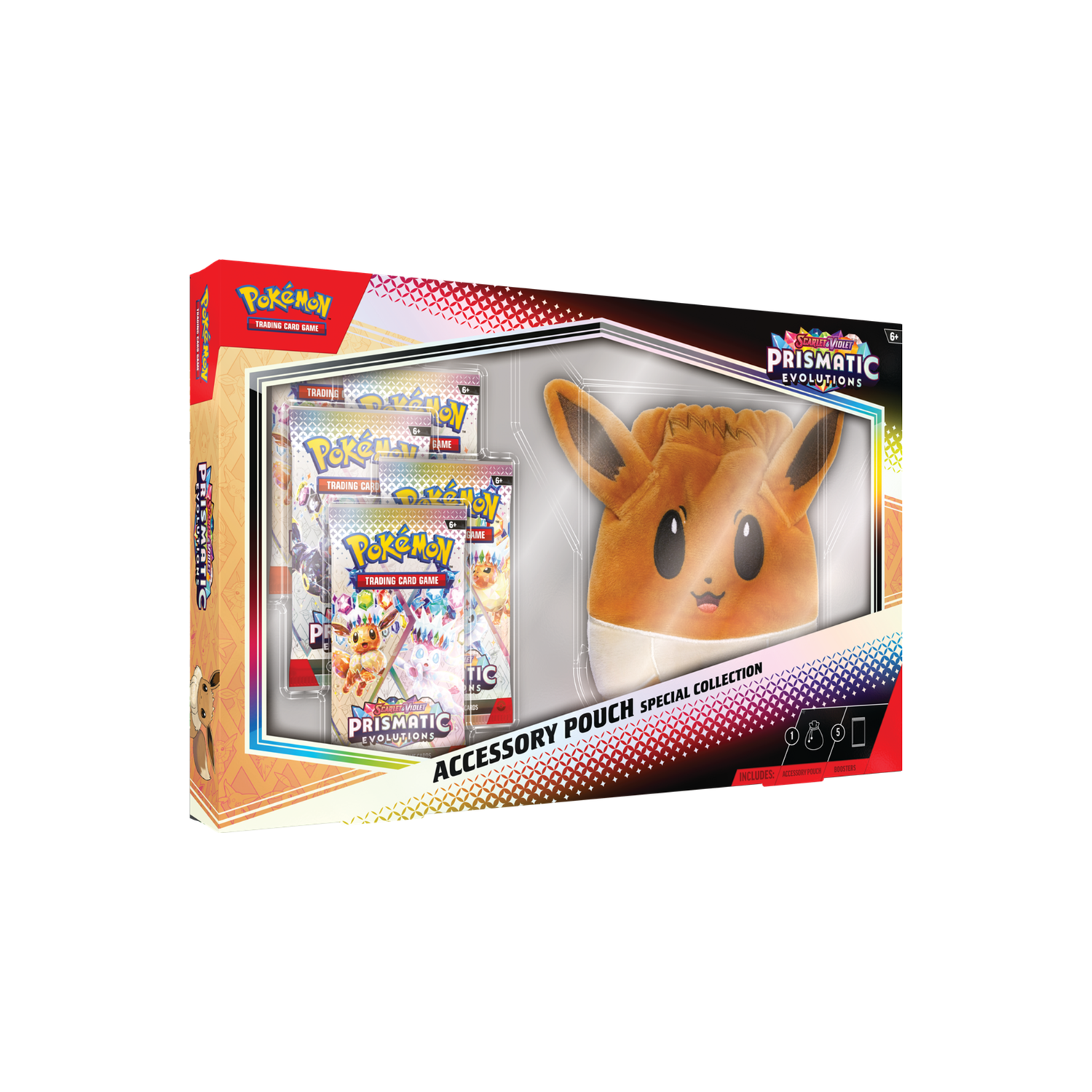 Pokémon TCG - Prismatic Evolutions Accessory Pouch