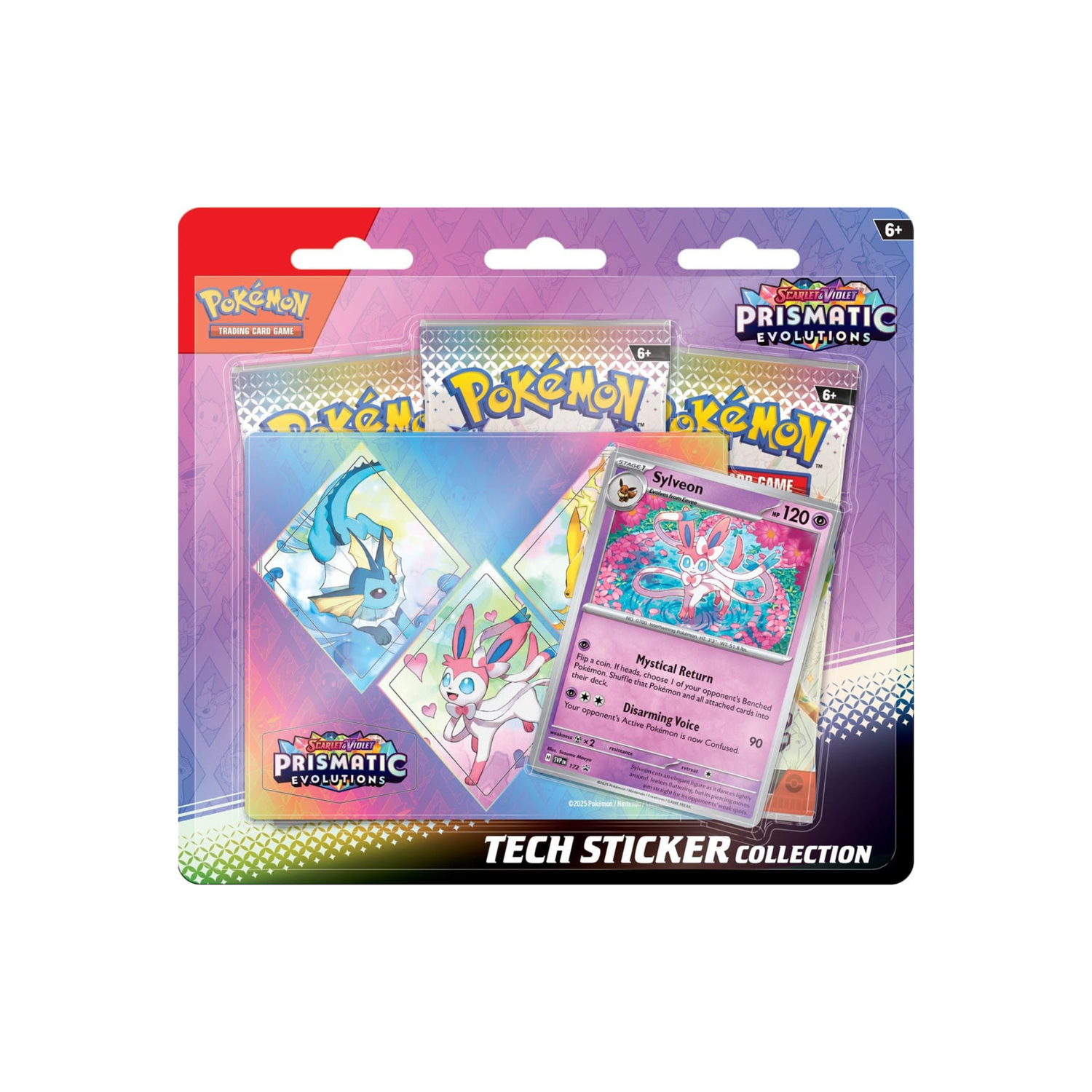 Pokémon TCG - Prismatic Evolutions Tech Sticker Collection