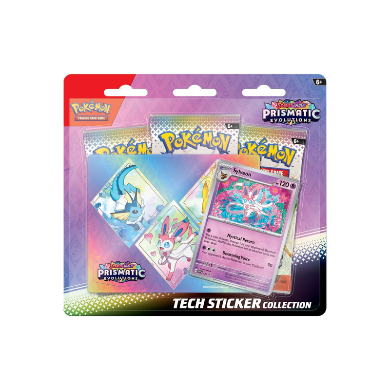 Pokémon TCG - Prismatic Evolutions Tech Sticker Collection Sylveon