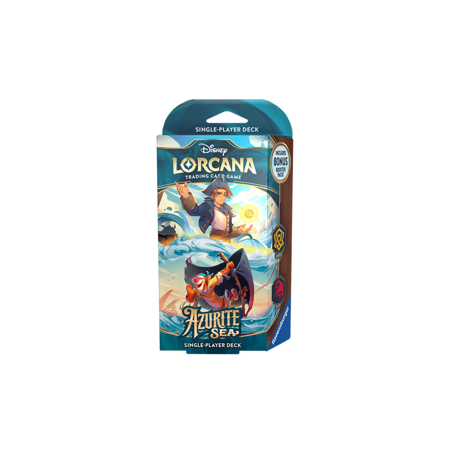 Disney Lorcana - Azurite Sea Amber &amp; Ruby Starter Set