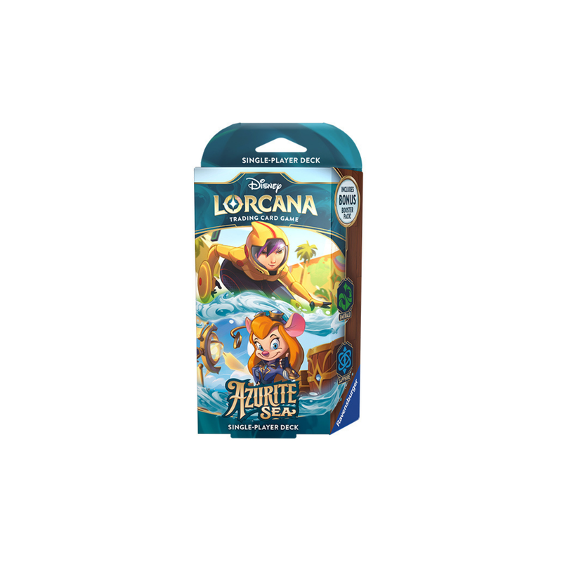 Disney Lorcana - Azurite Sea Emerald &amp; Sapphire Starter Set