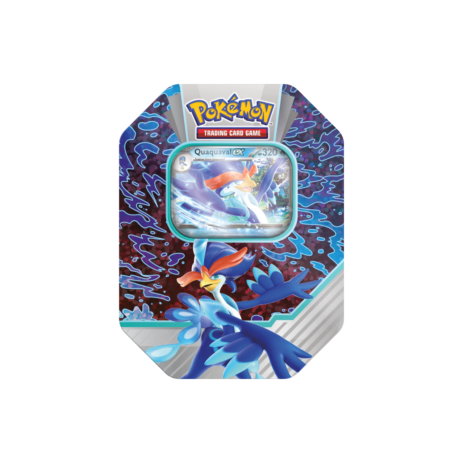 Pokémon TCG: Paldea Partners Tin Quaquaval EX