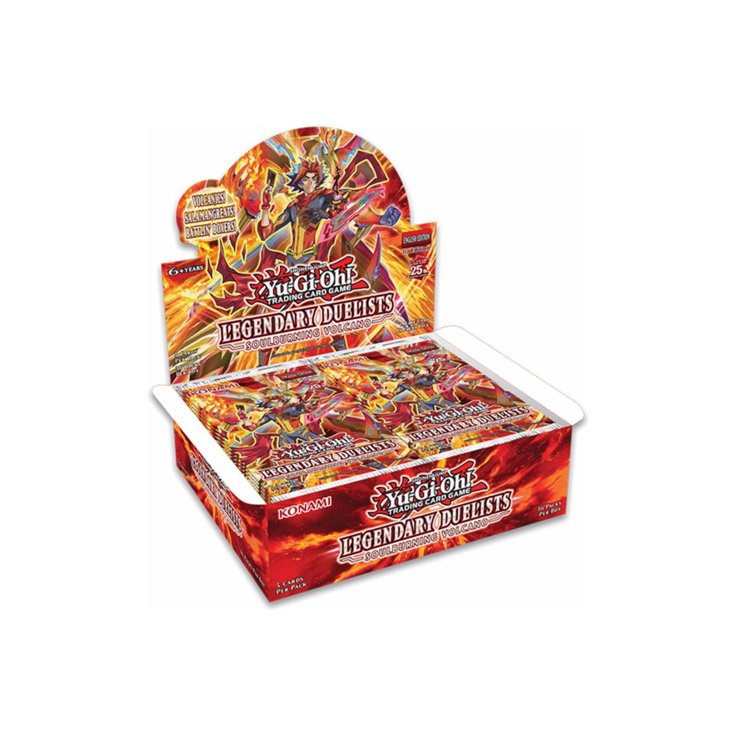 Yu-Gi-Oh! Legendary Duelists: Soulburning Volcano Booster Box