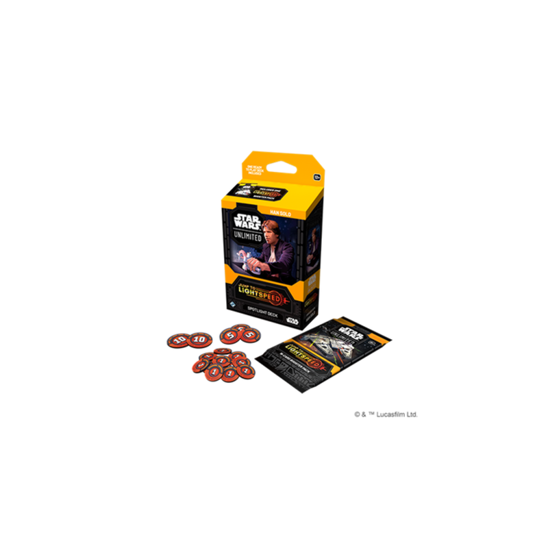 Star Wars Unlimited - Jump to Lightspeed Spotlight Deck Han Solo