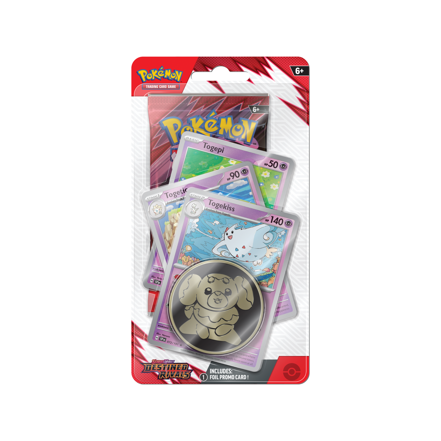 Pokémon TCG - Destined Rivals Premium Checklane Blister Togepi