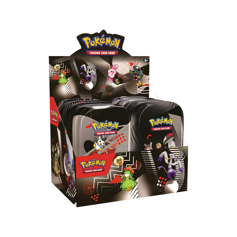 Pokémon TCG - Black Bolt &amp; White Flare Mini Tin Display