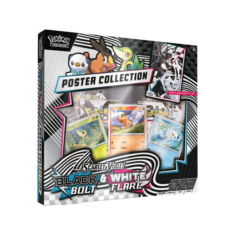 Pokémon TCG - Black Bolt &amp; White Flare Poster Collection