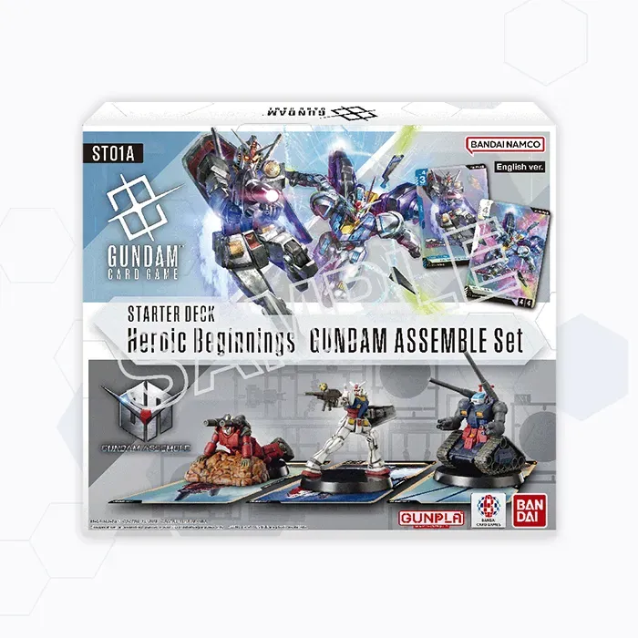 Gundam Card Game Assemble Starter Set - Heroic Beginnings [ST01A]