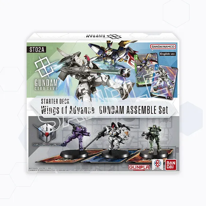 Gundam Card Game Assemble Starter Set - Wings of Advance [ST02A]