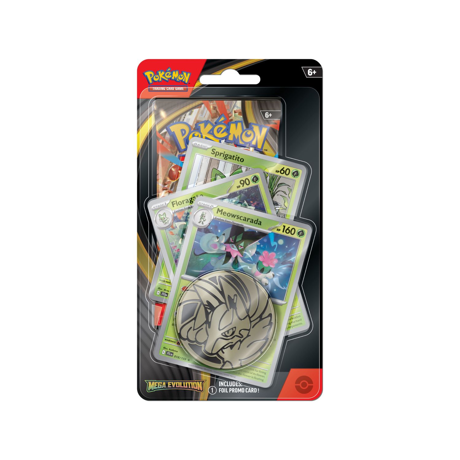 Pokémon TCG - Mega Evolution Premium Checklane Blister Sprigatito