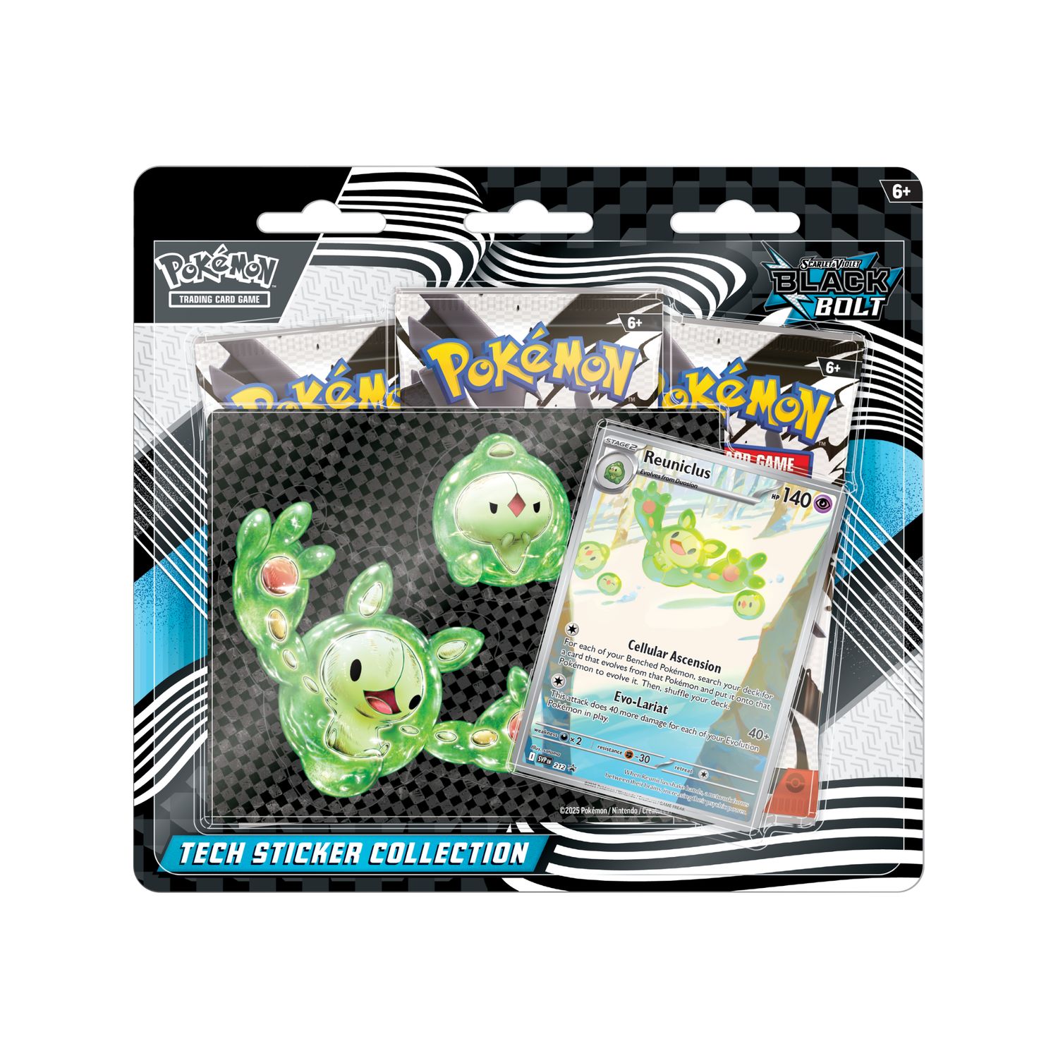 Pokémon TCG - Black Bolt Sticker Collection