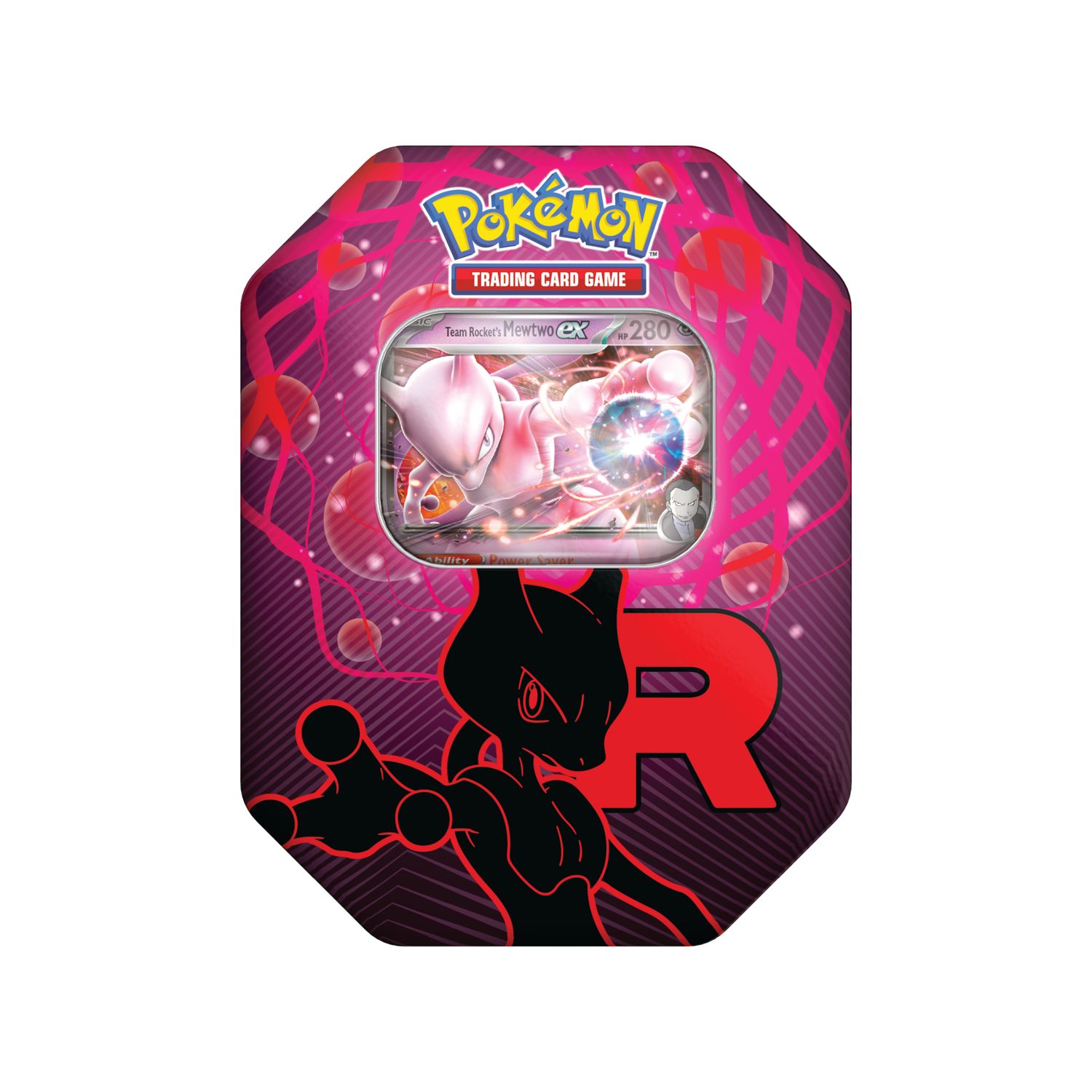 Pokémon TCG: Team Rocket&#39;s Mewtwo ex Tin