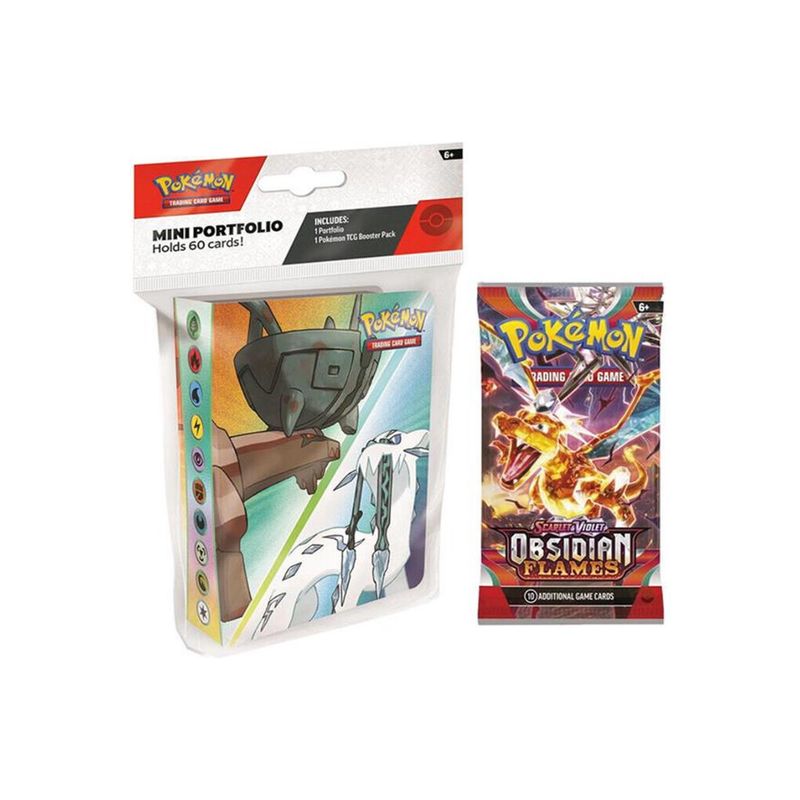 Pokémon TCG - Obsidian Flames Mini Portfolio + Booster