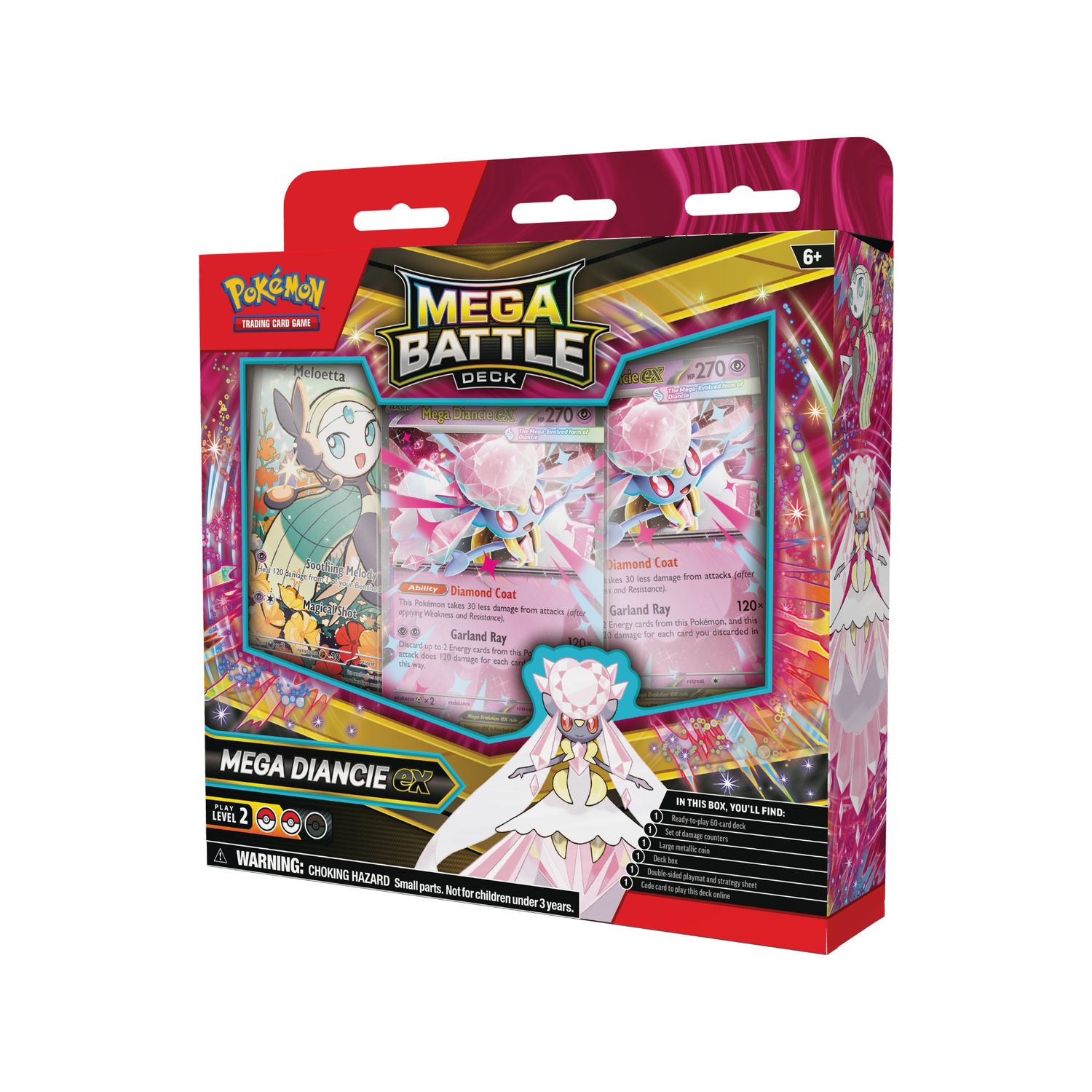Pokémon TCG-  Mega Diancie EX Mega Battle Deck