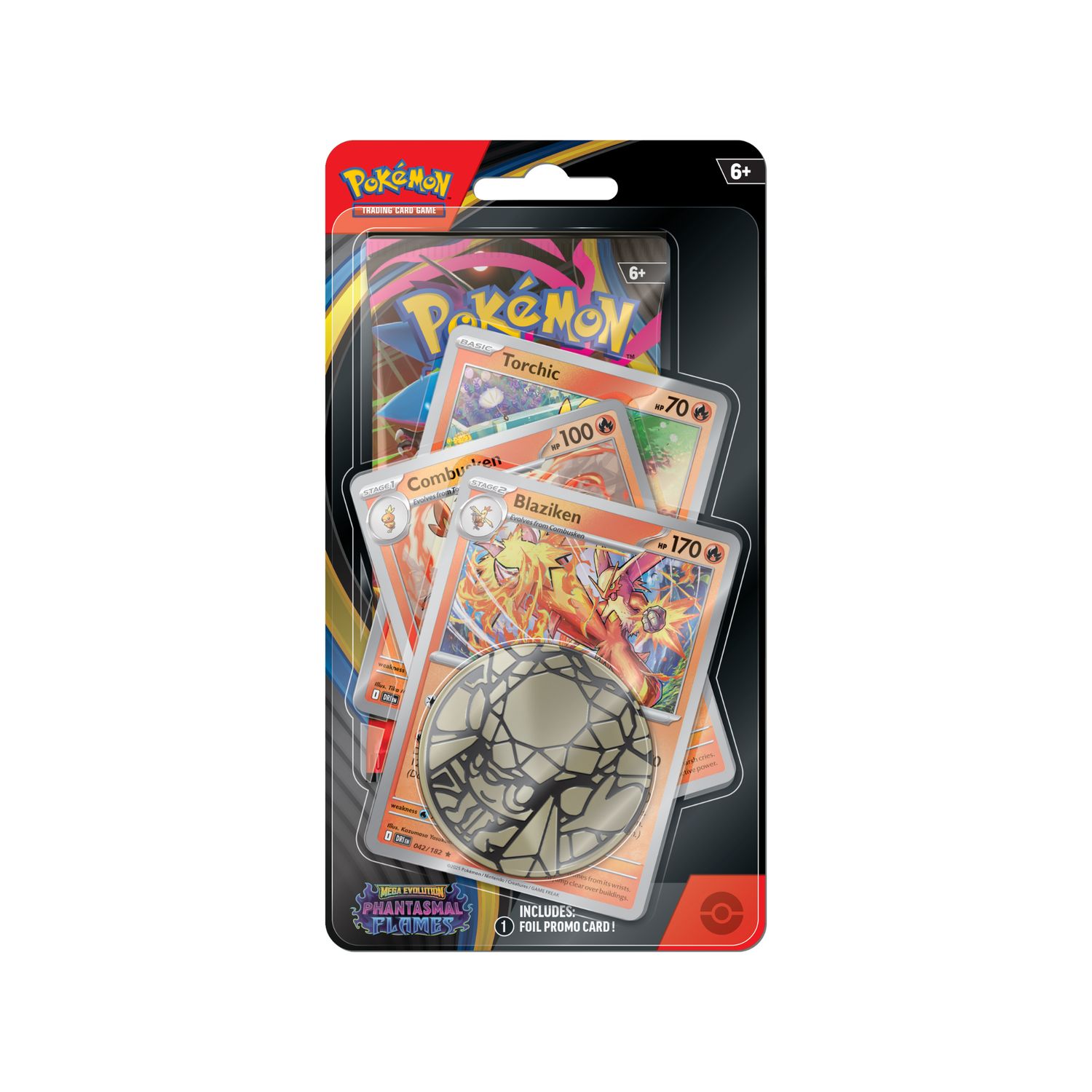 Pokémon TCG - Phantasmal Flames Premium Checklane Blister Torchic