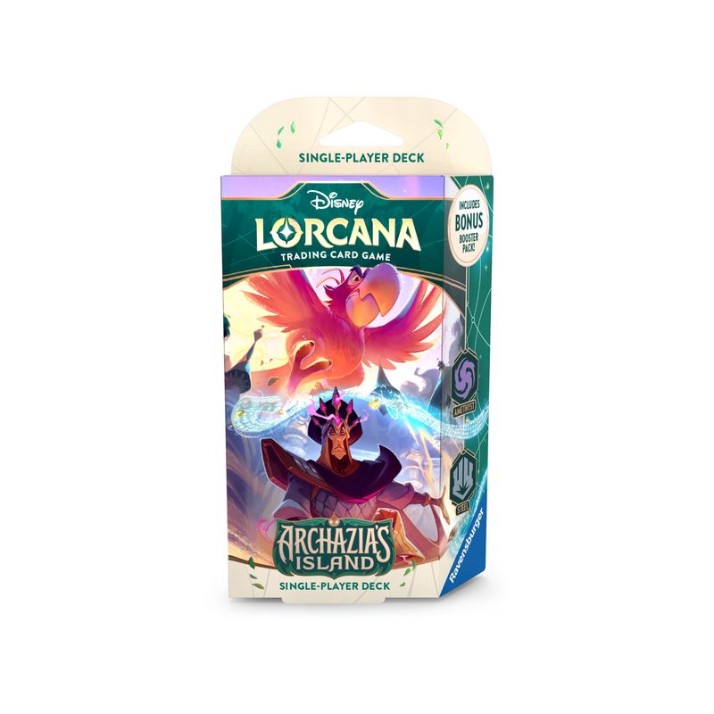 Disney Lorcana - Archazia’s Island Single Player Deck Iago &amp; Jafar