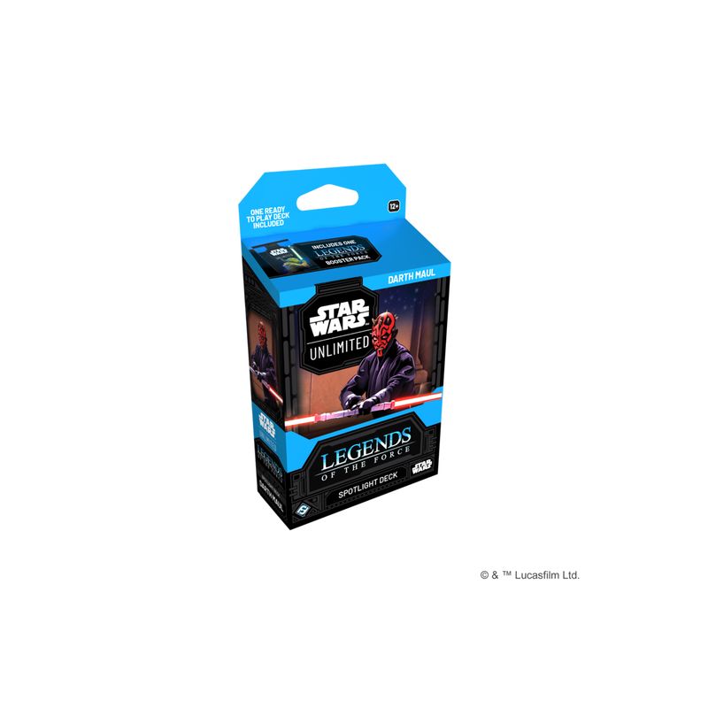 Star Wars Unlimited - Legends of the Force Spotlight Deck Darth Maul