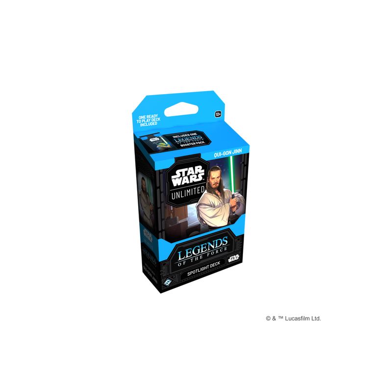 Star Wars Unlimited - Legends of the Force Spotlight Deck Qui-Gon Jinn