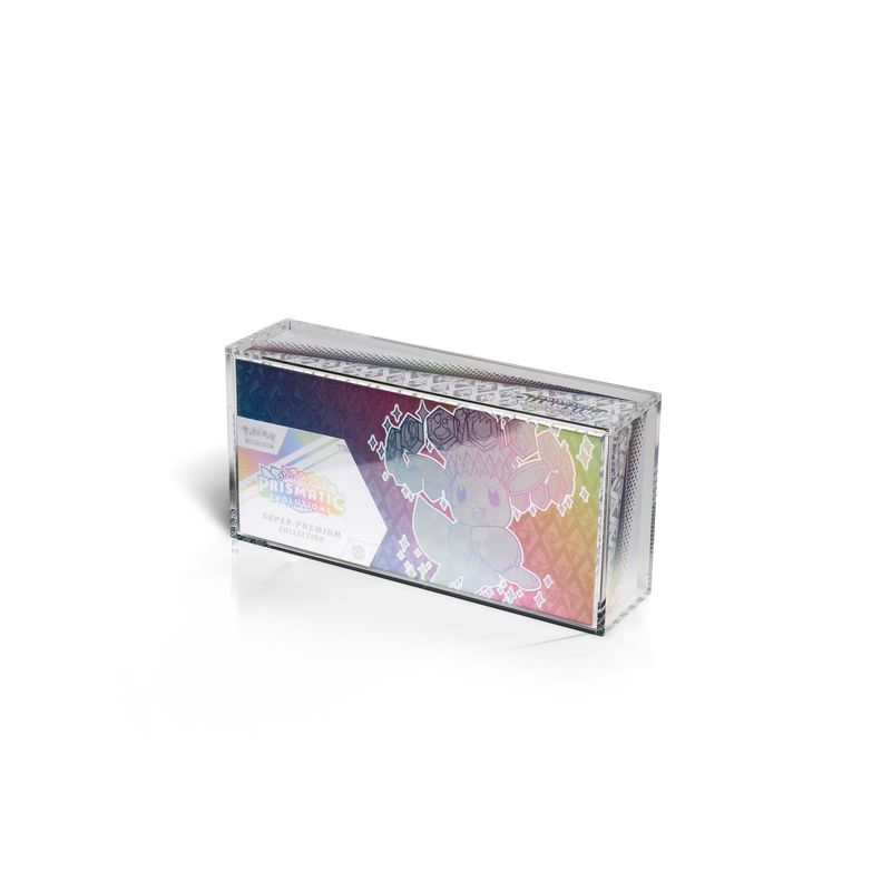 The Acrylic Box - Super Premium Collection Box (Prismatic Evolutions)