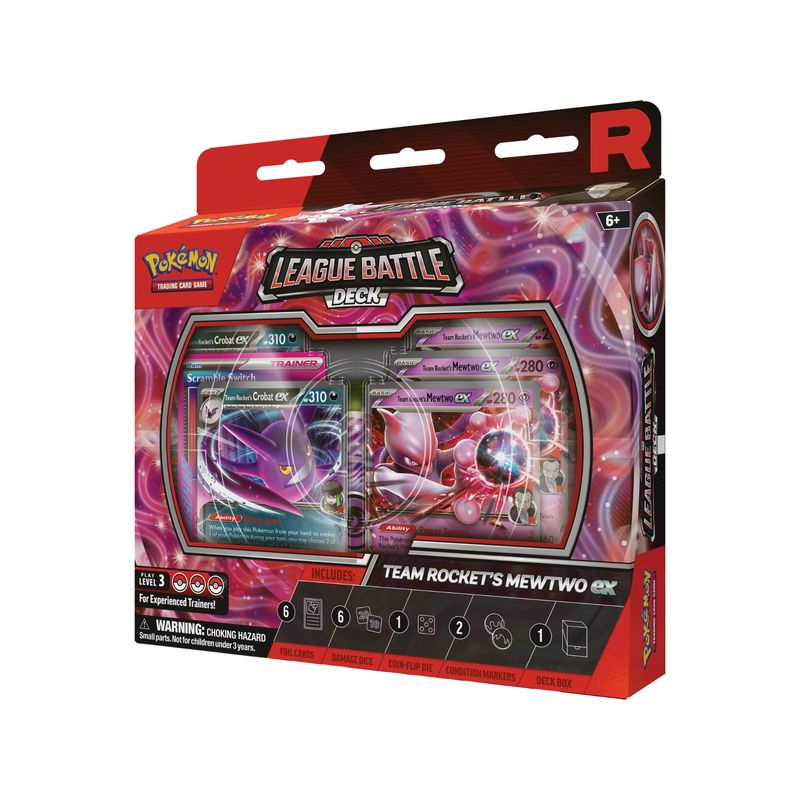 Pokémon TCG -Team Rocket’s Mewtwo ex League Battle Deck