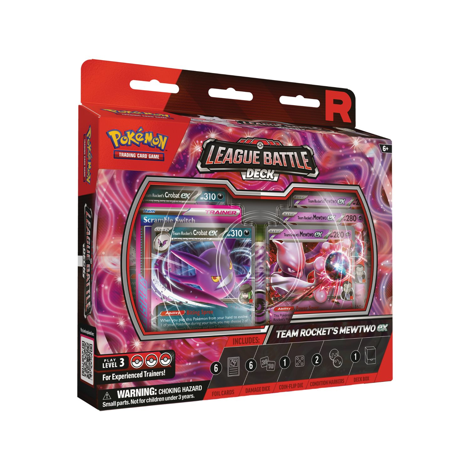 Pokémon TCG -Team Rocket’s Mewtwo ex League Battle Deck