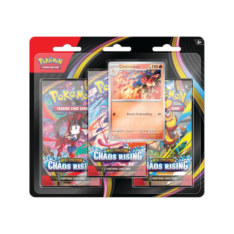 Pokémon TCG - Chaos Rising 3 Booster Blister Charmeleon