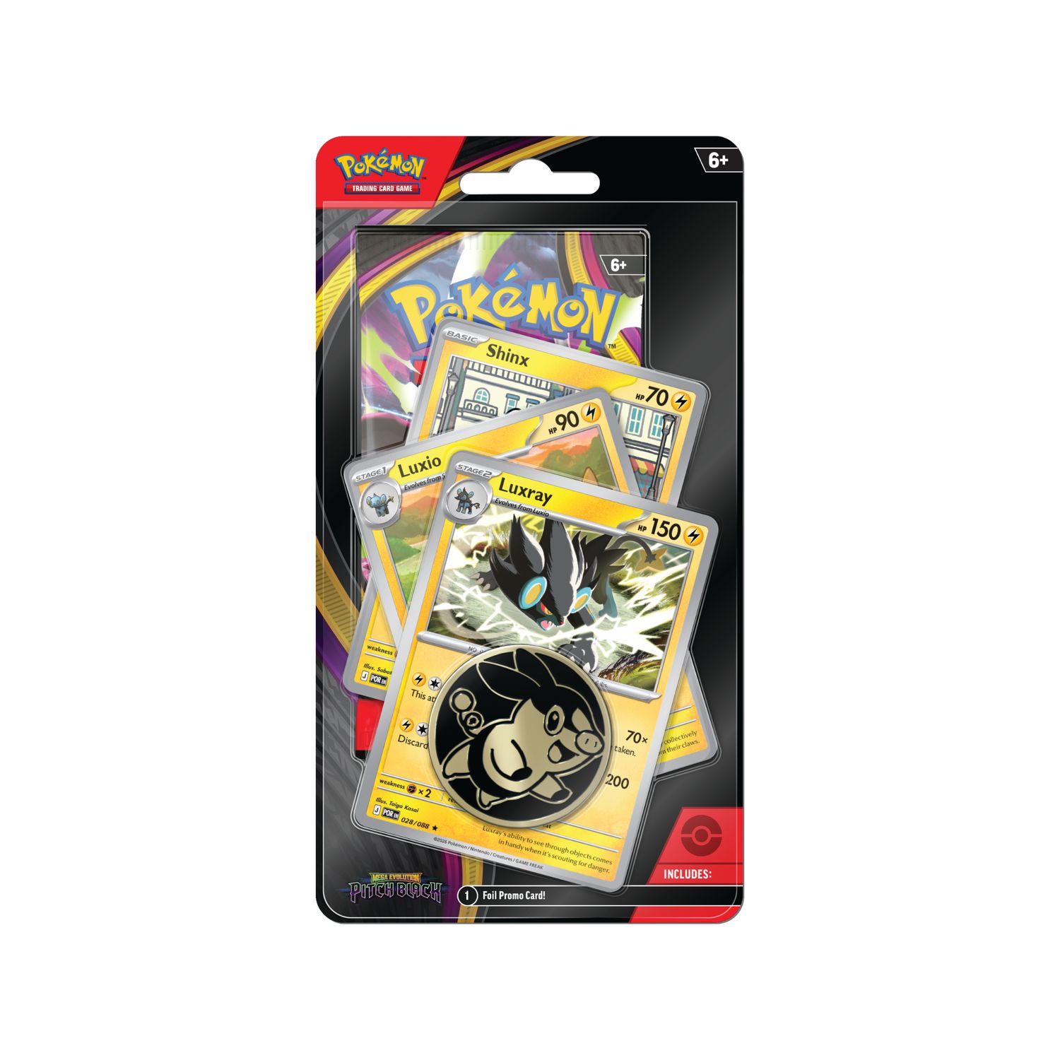 Pokémon TCG - Pitch Black Premium Checklane Blister Luxray