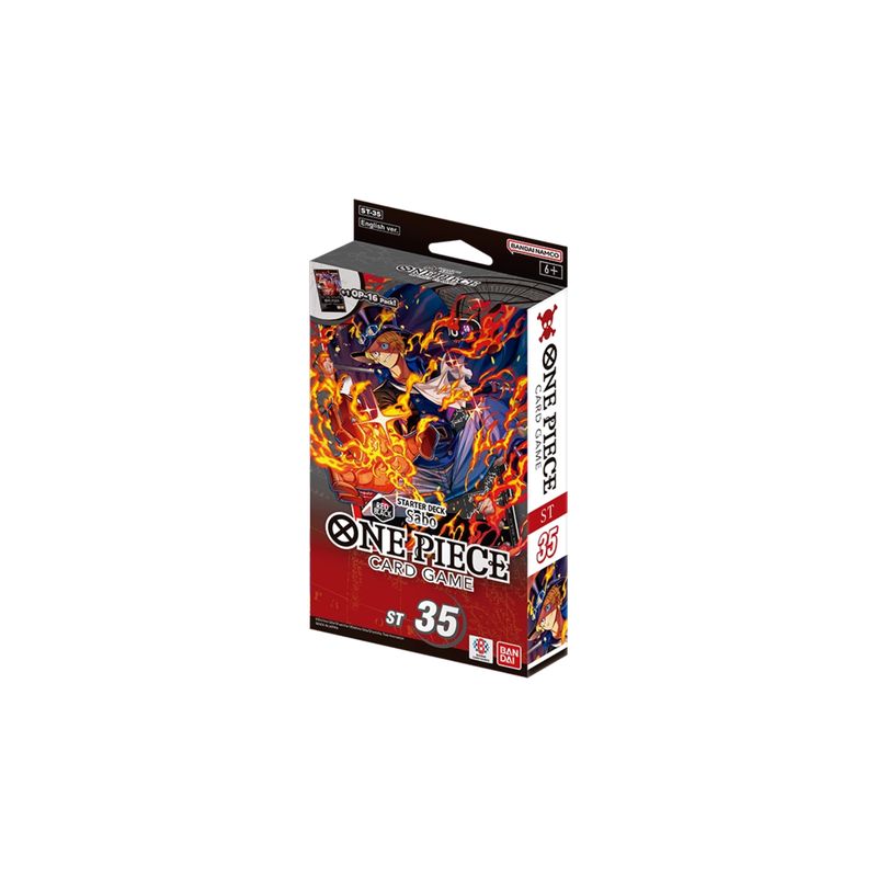 One Piece Gard Game - Starter Deck RED/BLACK Sabo ST-35
