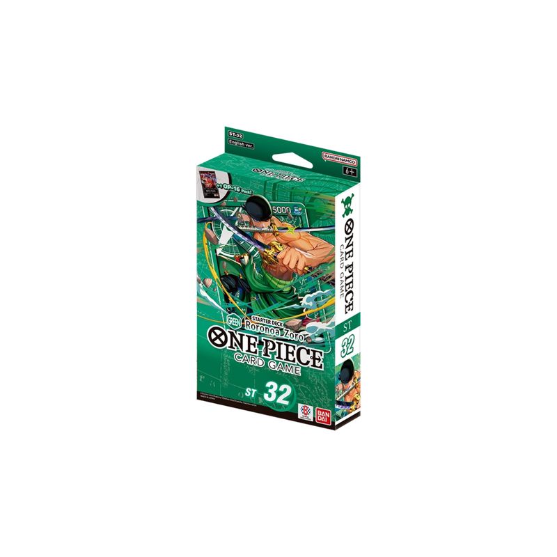 One Piece Gard Game - Starter Deck GREEN Roronoa Zoro ST-32