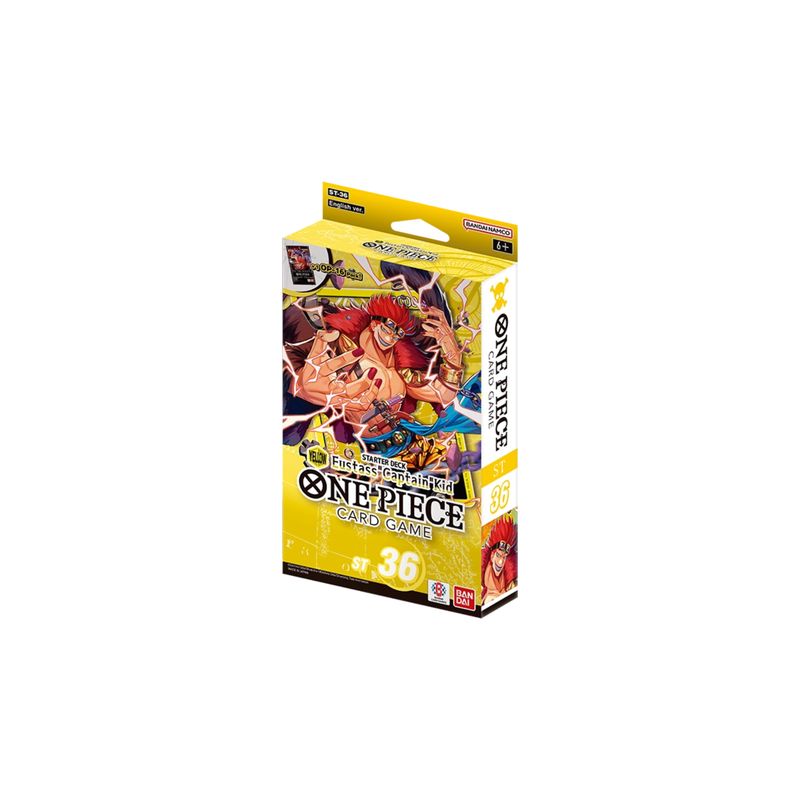 One Piece Gard Game - Starter Deck YELLOW Eustas"Captain"Kid ST-36