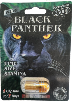 New Black Panther Extreme 25000 - 24 Count Box FT0007