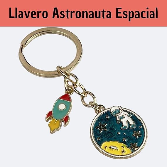 llavero de astronauta
