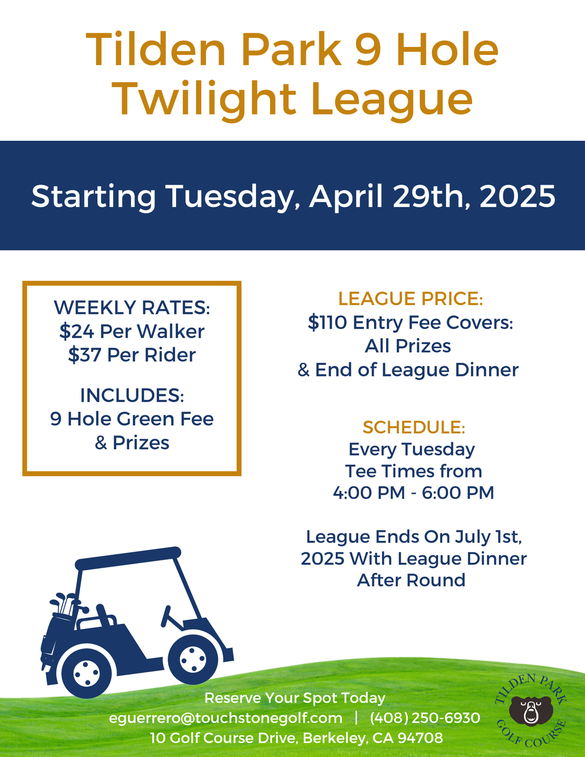 Twilight League Night Fee