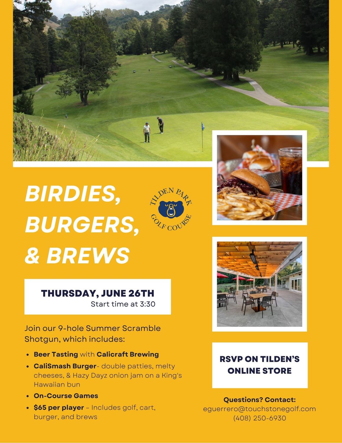 Birdies, Burgers, and Brews 06-26-25