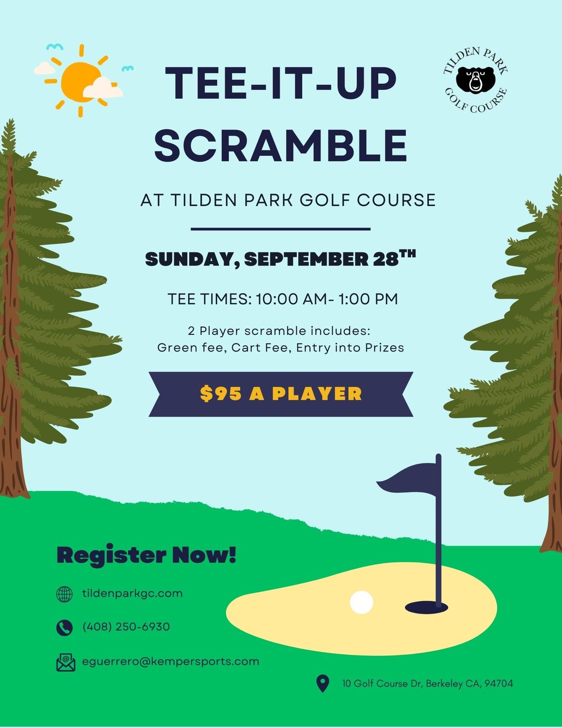 Tee-It-Up Scramble 09-28-25
