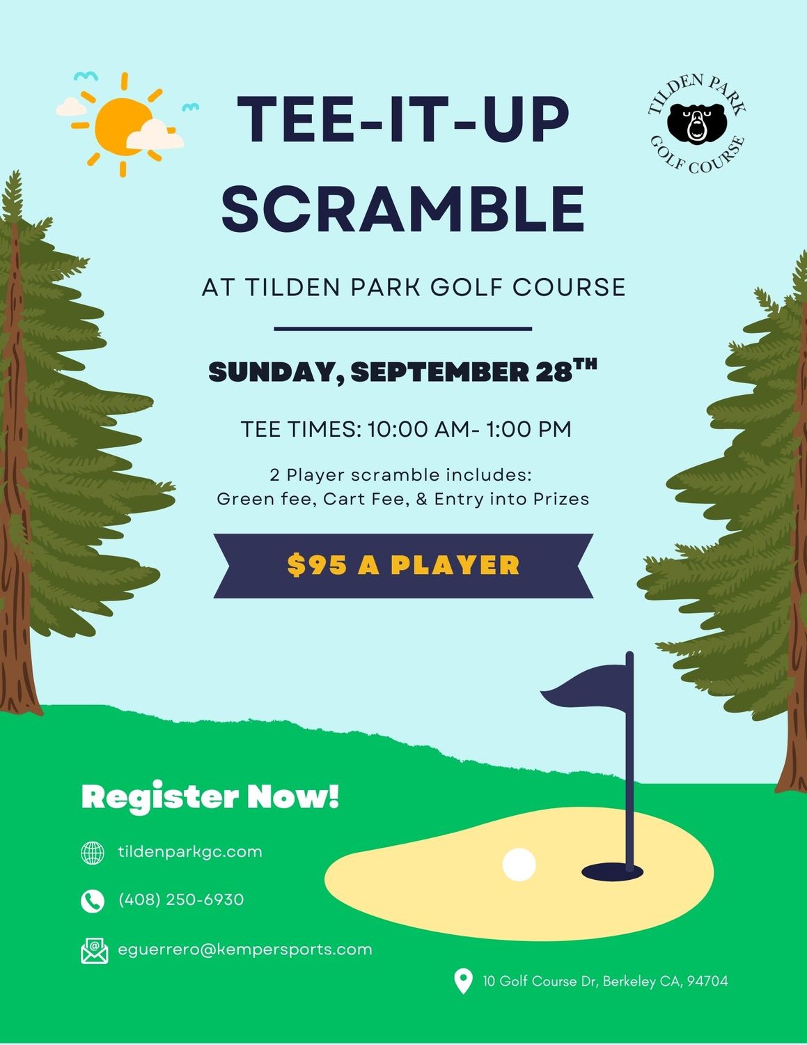 Tee-It-Up Scramble 09-28-25
