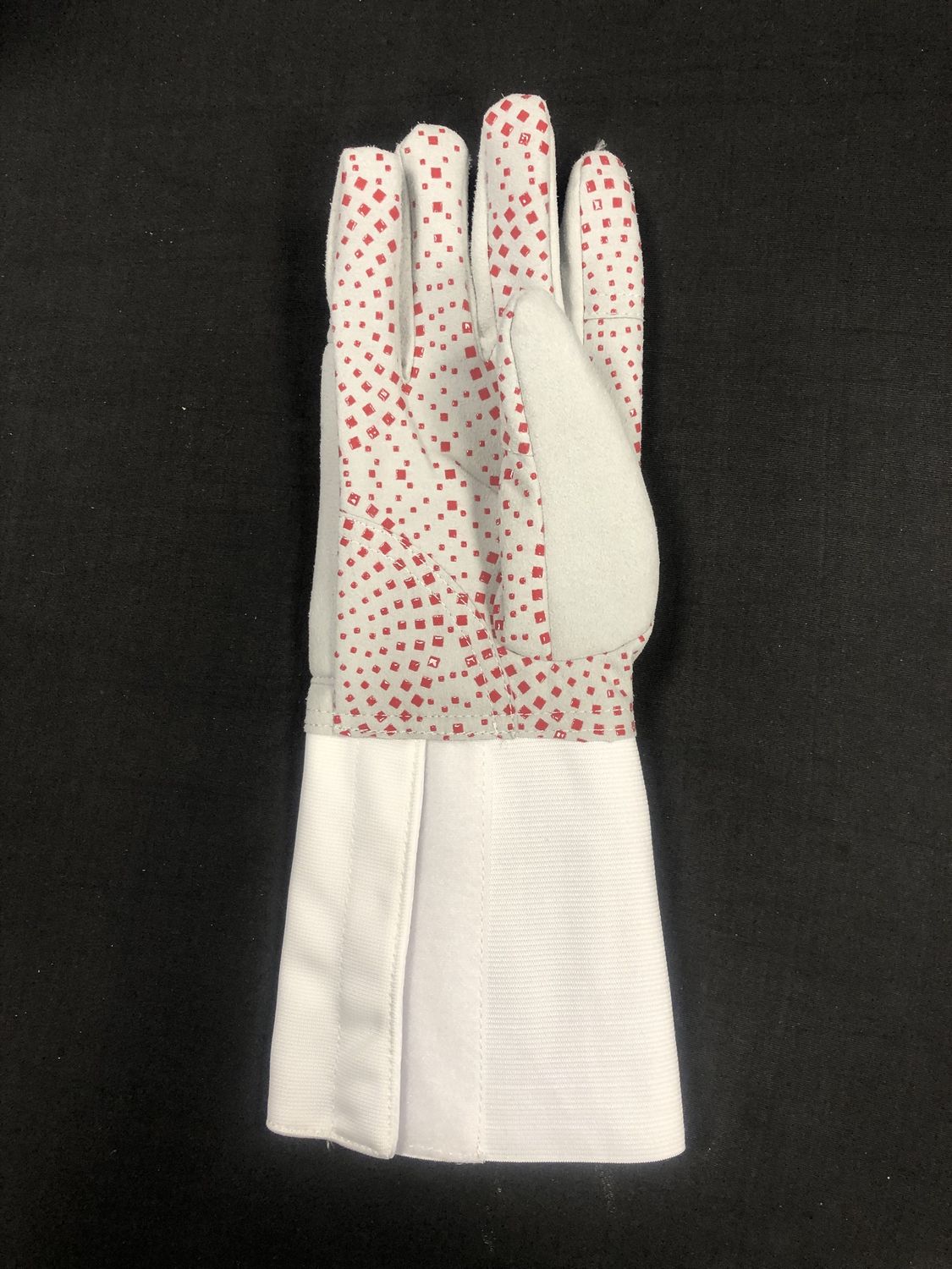 Glove - Epee &amp; Foil - Grey w. Red Dots - (OKF)